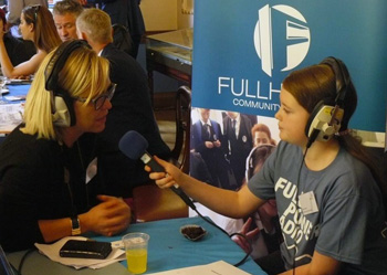  Fullpower broadcasting from the Shine School Media Awards