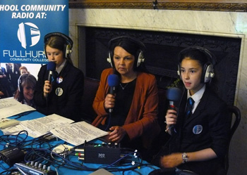   Fullpower broadcasting from the Shine School Media Awards