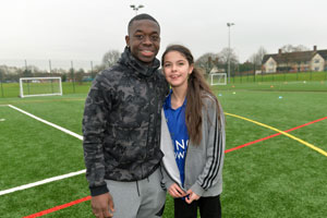  Nampalys Mendy officially opens 3G pitch
