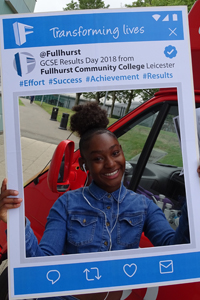 GCSE results day at Fullhurst 2018